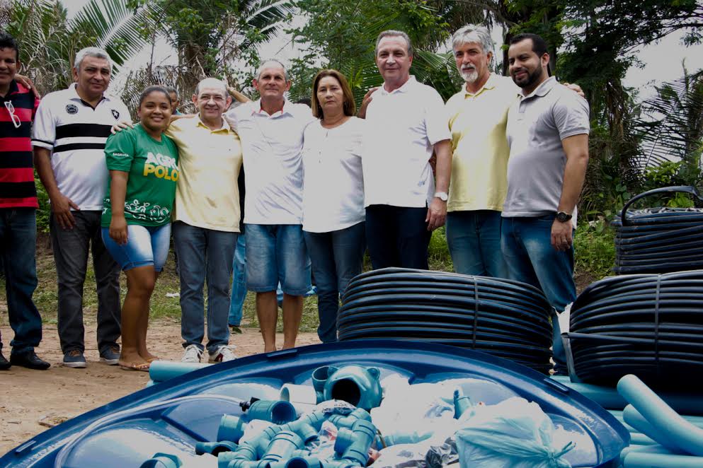 Prefeitura faz entrega de kits de irrigação a povoados de São José de Ribamar