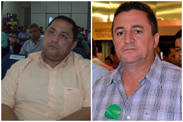 Ex-prefeitos de Passagem Franca, José Antônio Gordinho Rodrigues da Silva; e Lagoa do Mato, Mauro da Silva Porto