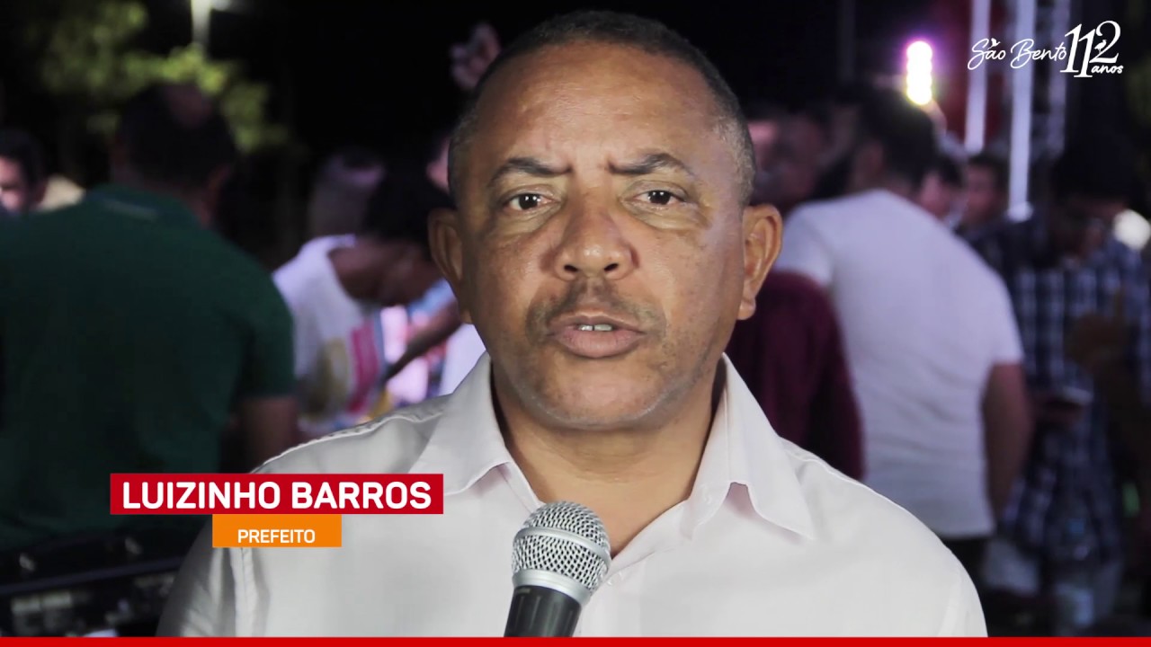 Prefeito Luizinho Barros.