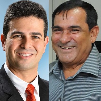 Gil Cutrim (Ex-prefeito de São José de Ribamar) e Josemar Sobreiro (Ex-prefeito de Paço do Lumiar).