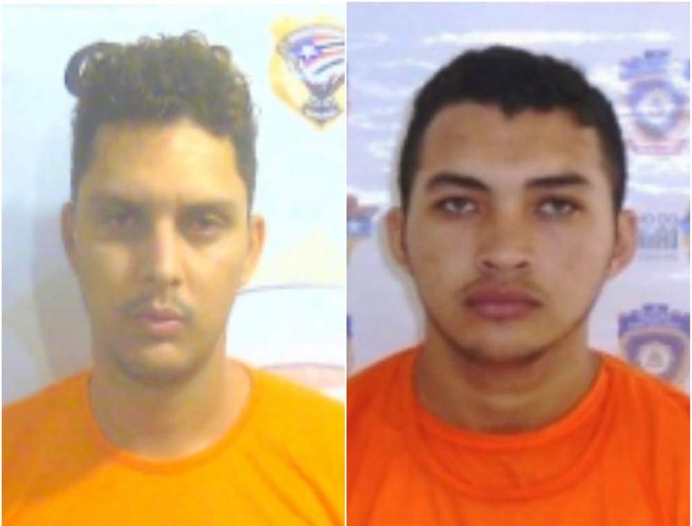 Victor Lucci (à direita) e Ildomarques Lopes (à direita) fugiram da UPSL 5 nesta quarta-feira (19)